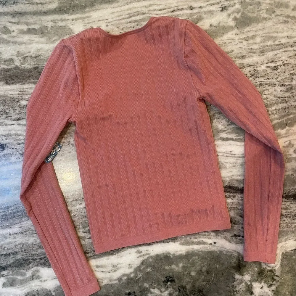NWT Free People Lucky You Layering Top Copper Size XS/S